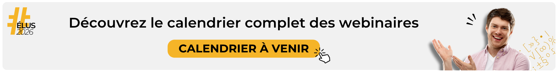 Bannière webinaires - Kit élus